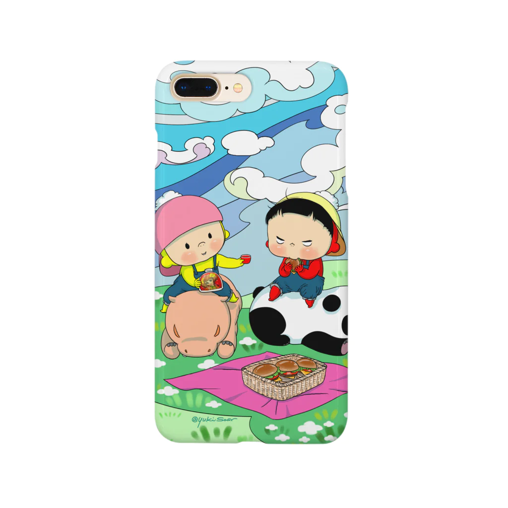 Yukiの黄色いヤツの春風p Smartphone Case