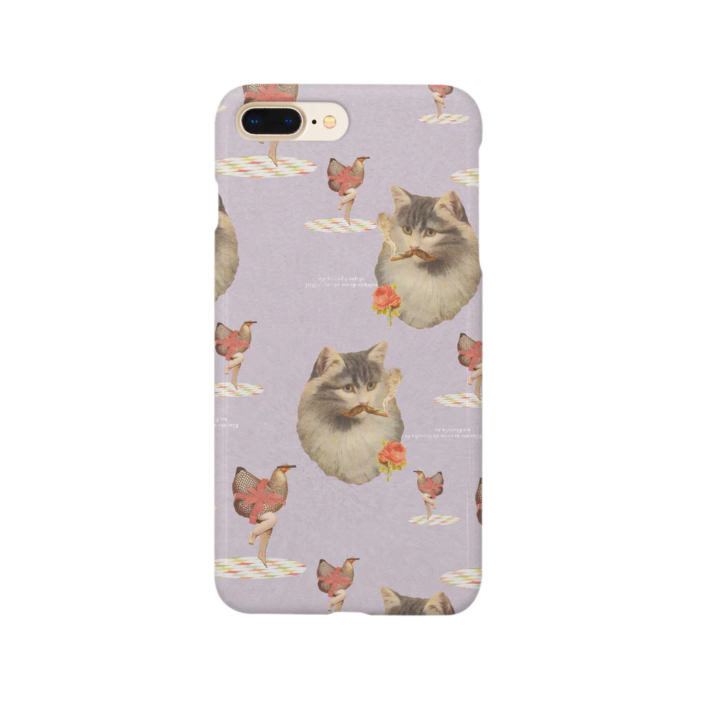 こんぶさんの猫男爵と獲物たち Smartphone Case