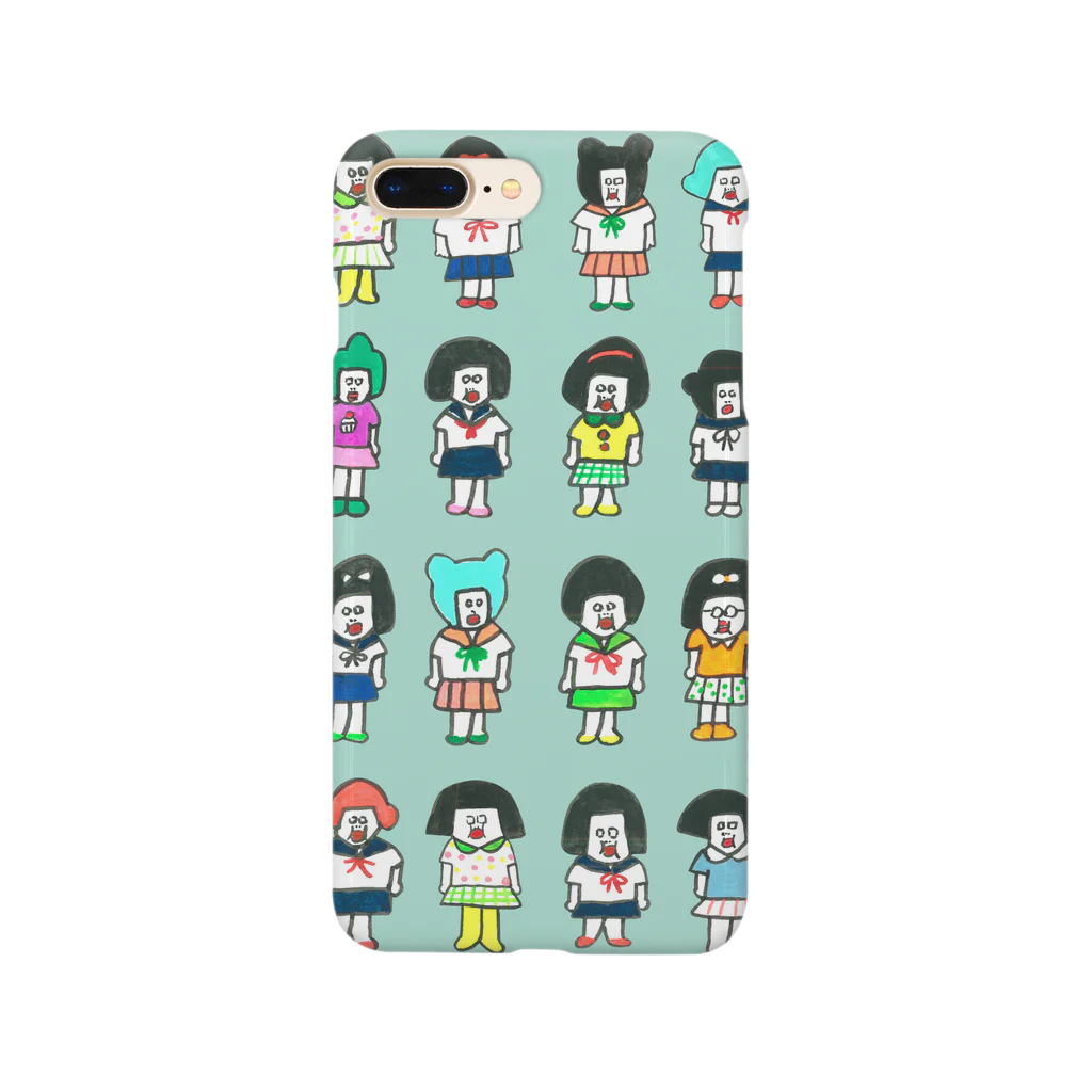 マユボンヌ / Mayubonneのiphone case ハイスクールガールズ  Smartphone Case