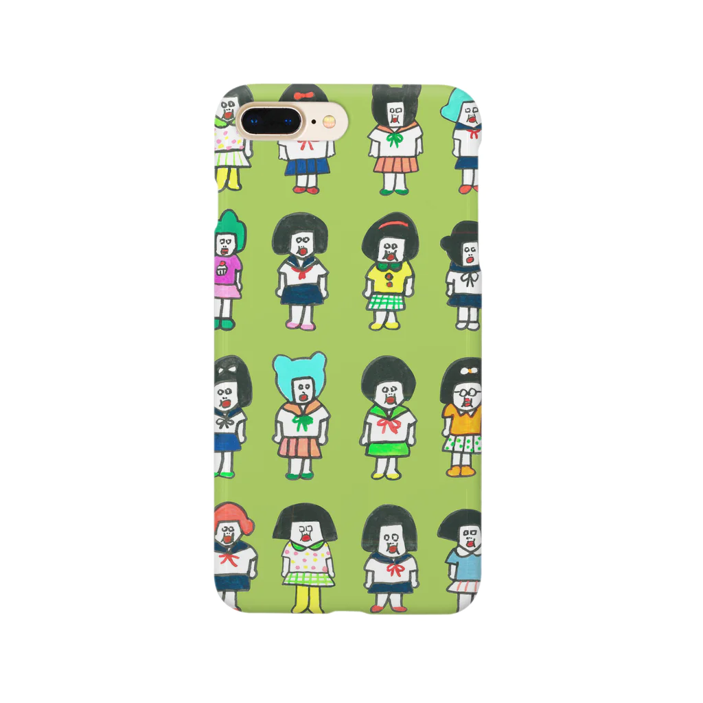 マユボンヌ / Mayubonneのiphone case ハイスクールガールズ スマホケース