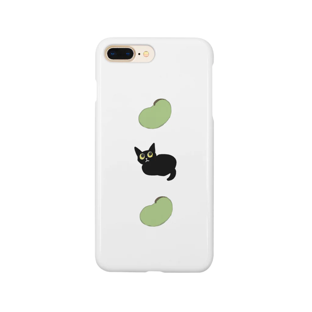 黒豆堂のそら豆とくろまめ Smartphone Case