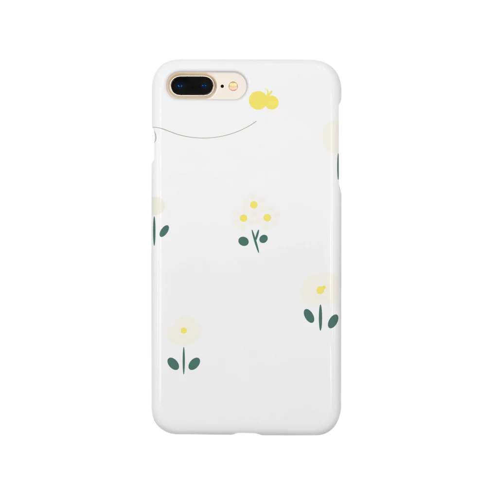 belletteのsimple flower スマホケース