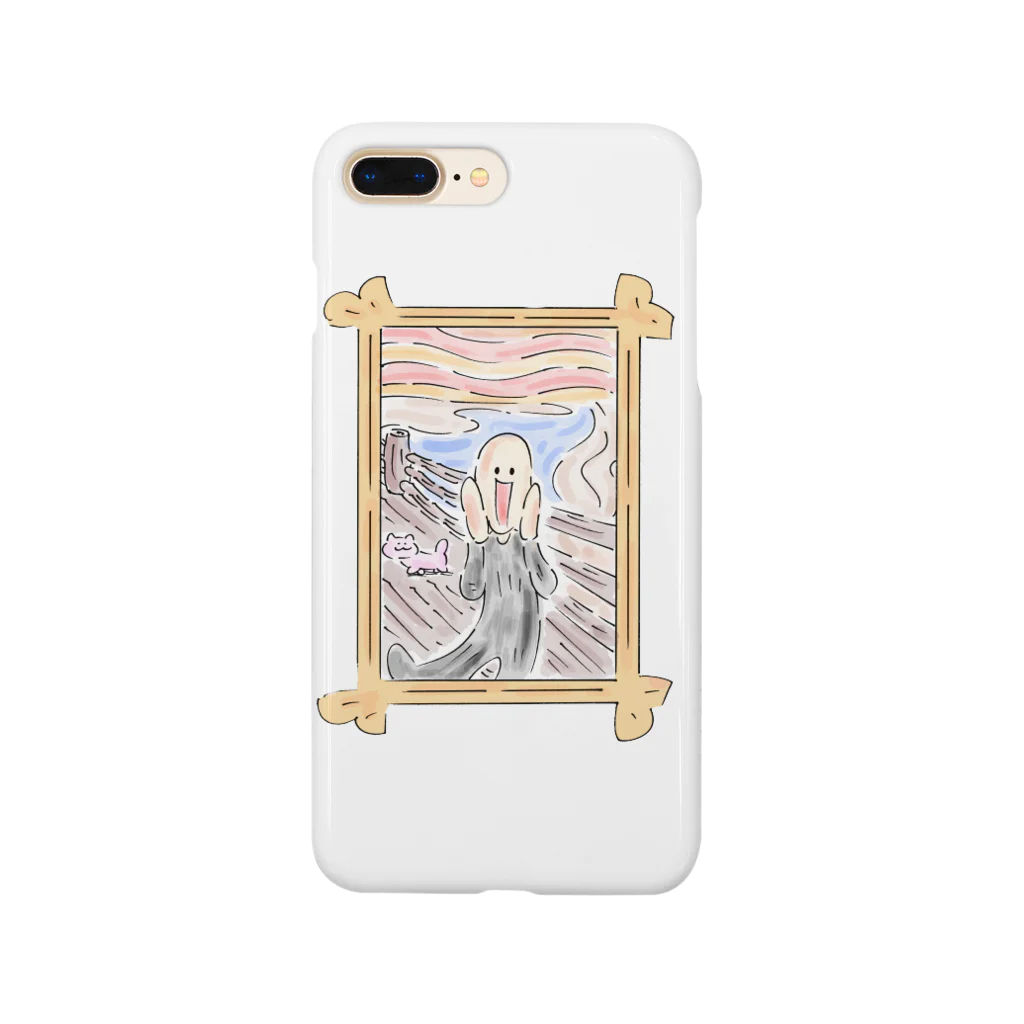 いぬころすけのゆるかわムンク Smartphone Case