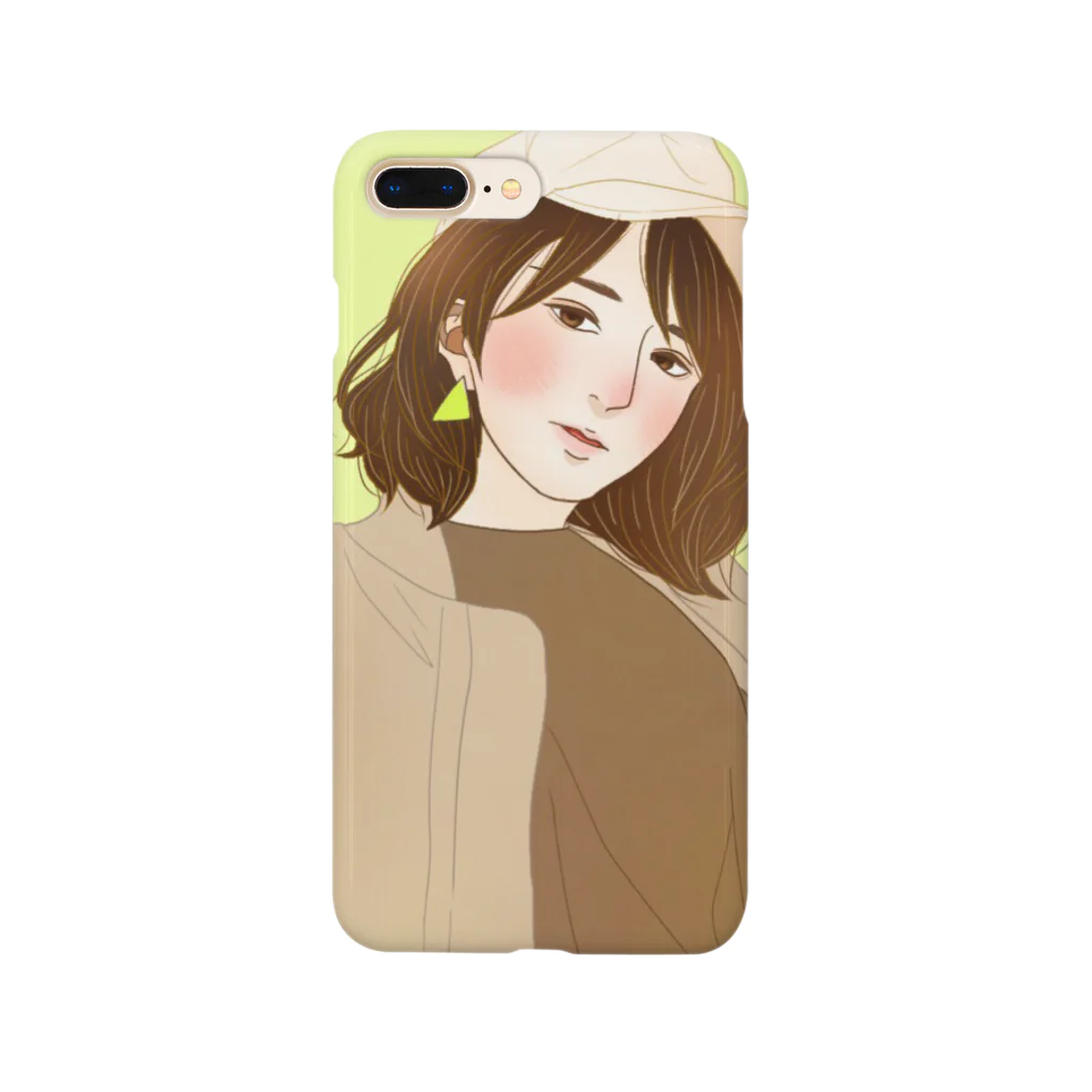 🍬あめまる🍭ヽ(❁´♡`❁)ﾉ🍬のオシャレ女子 Smartphone Case