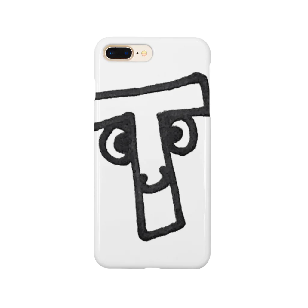 kenta_gallery   ケンタギャラリーのyurumoji "T" スマホケース