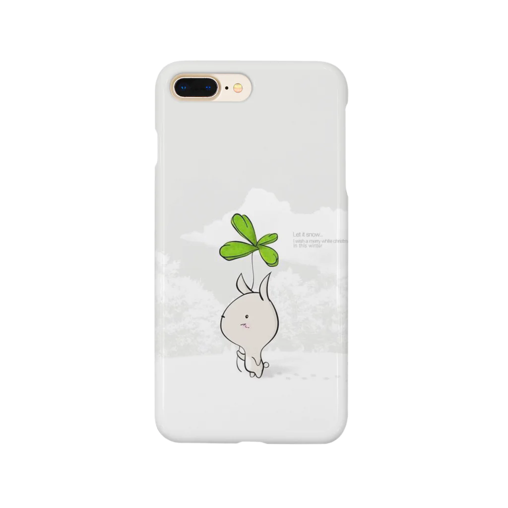 天のマニマニの白うさぎ Smartphone Case