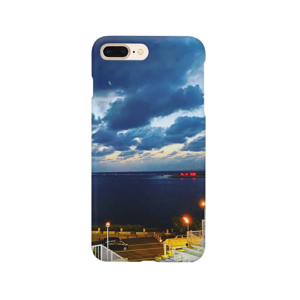 ppmの滑走路、夜景 Smartphone Case