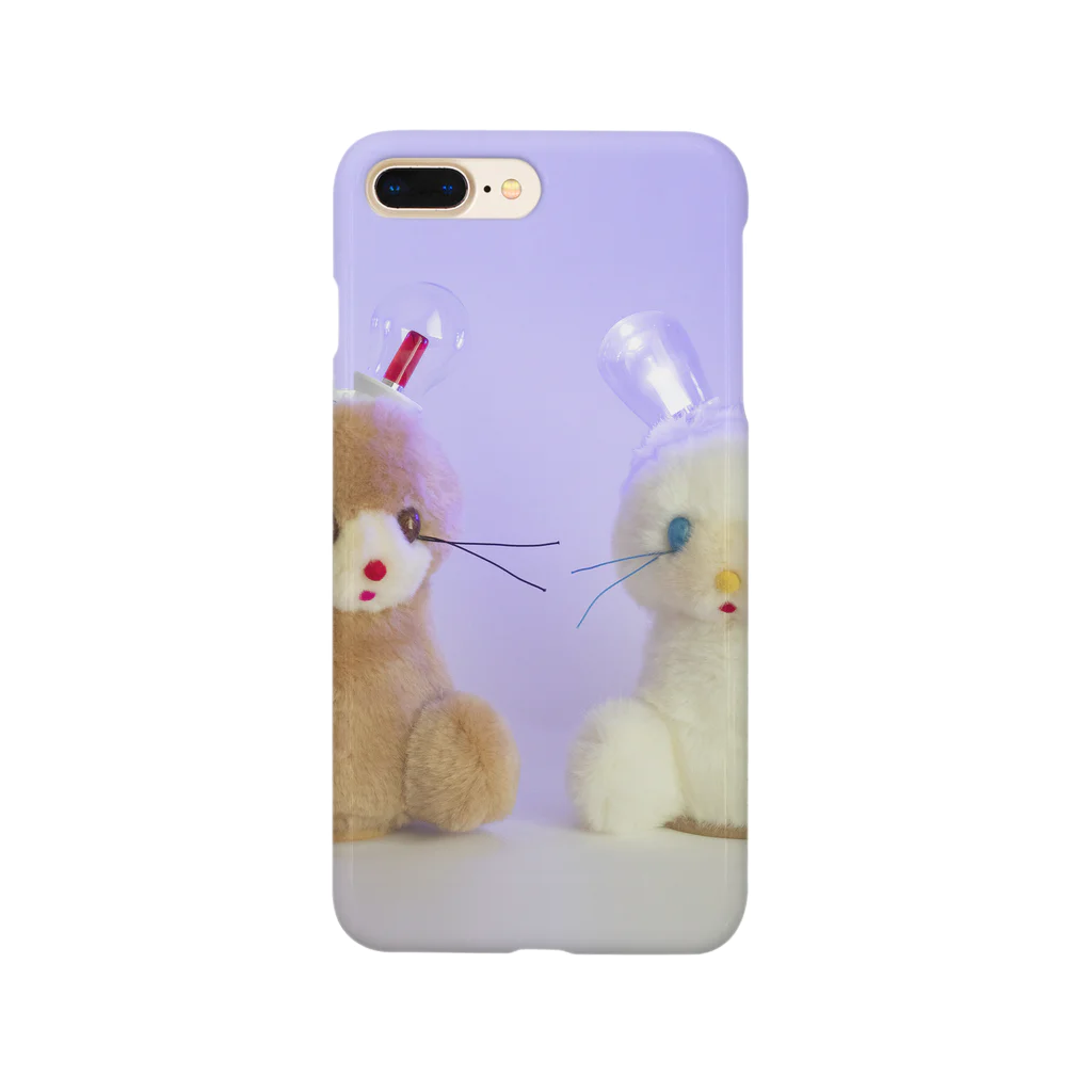 アパレルぬいぐるみ ペヘモリッケのペヘモリッケの お耳ひかるちゃん（青） Smartphone Case