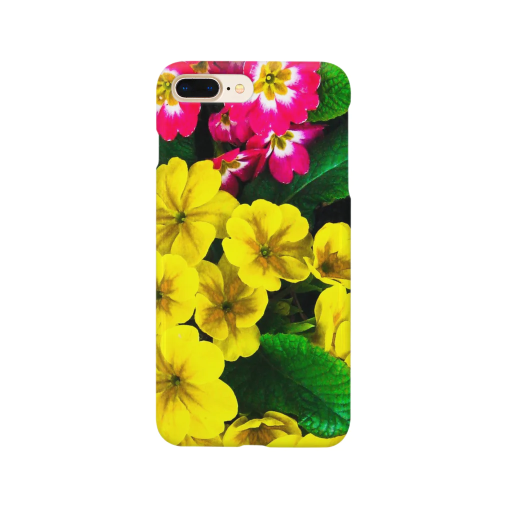 花水の朱花黄花 Smartphone Case