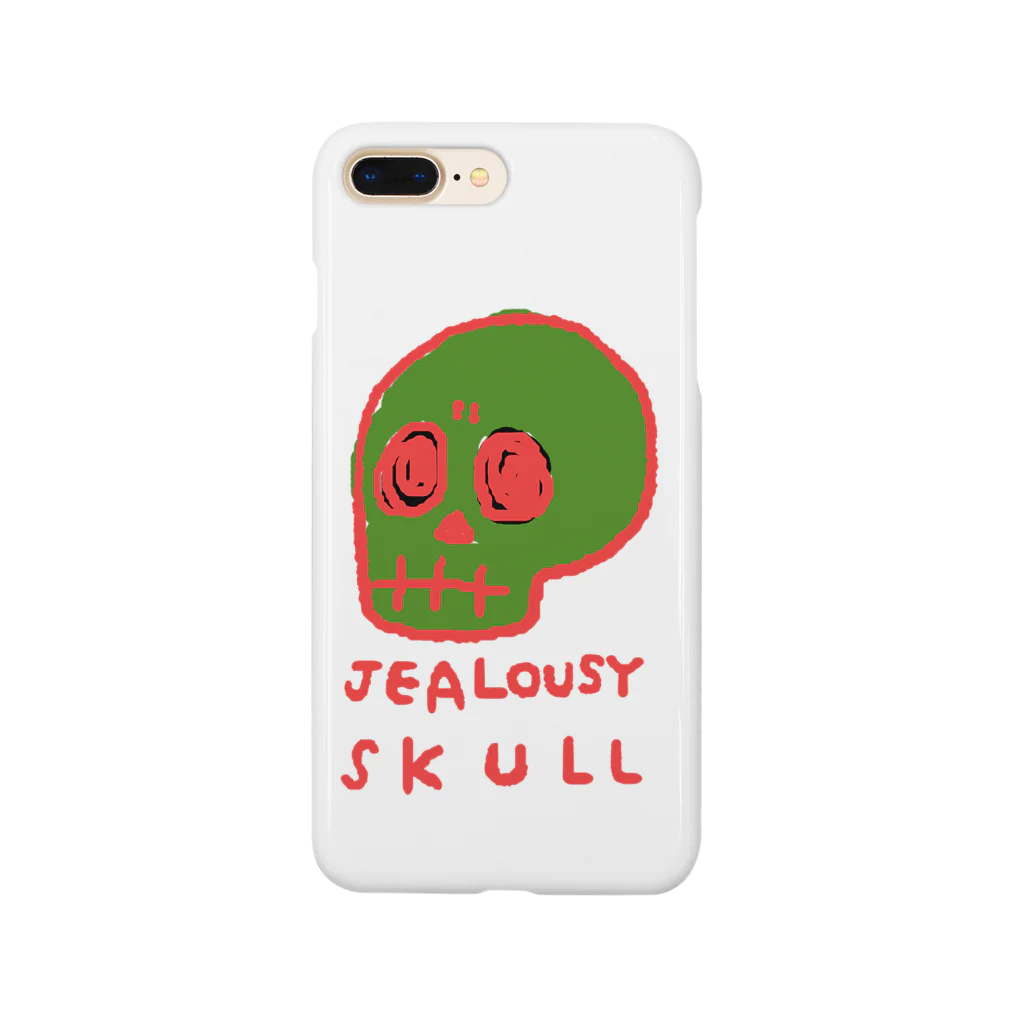 SKULL-2のJEALOUSY SKULL スマホケース