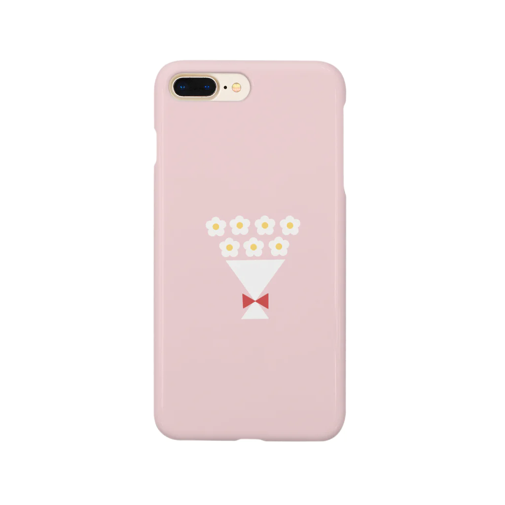 mihishopの花束ピンク Smartphone Case