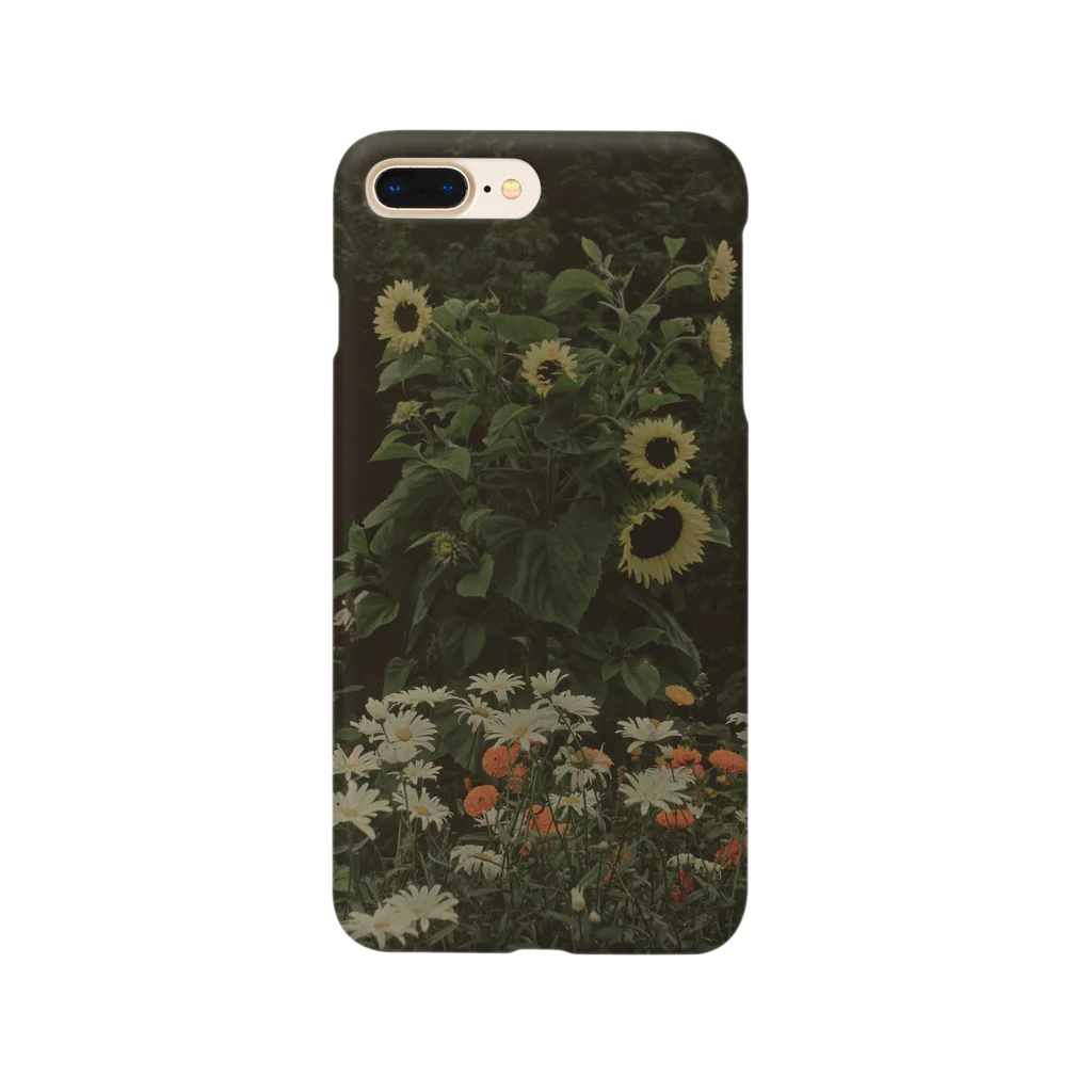 The Netherlands paintingのひまわりと家の庭／Tuin van het huis Kersbergen, Zeist, met onder andere zonnebloemen Smartphone Case