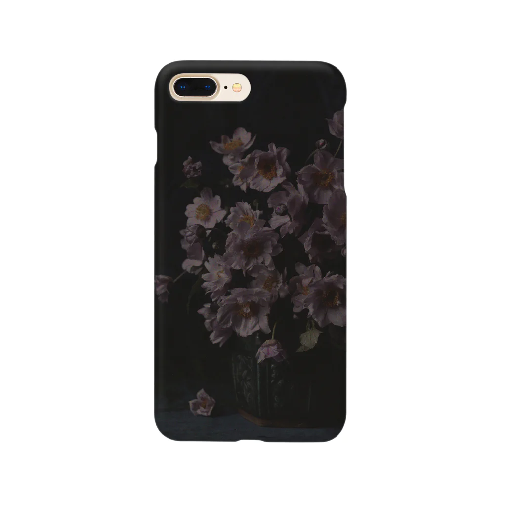 The Netherlands paintingのアネモネと花瓶／Vaas met anemonen Smartphone Case