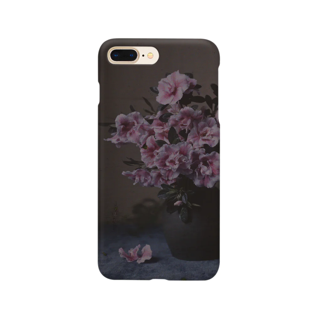 The Netherlands paintingの花／Vaas met bloemen スマホケース