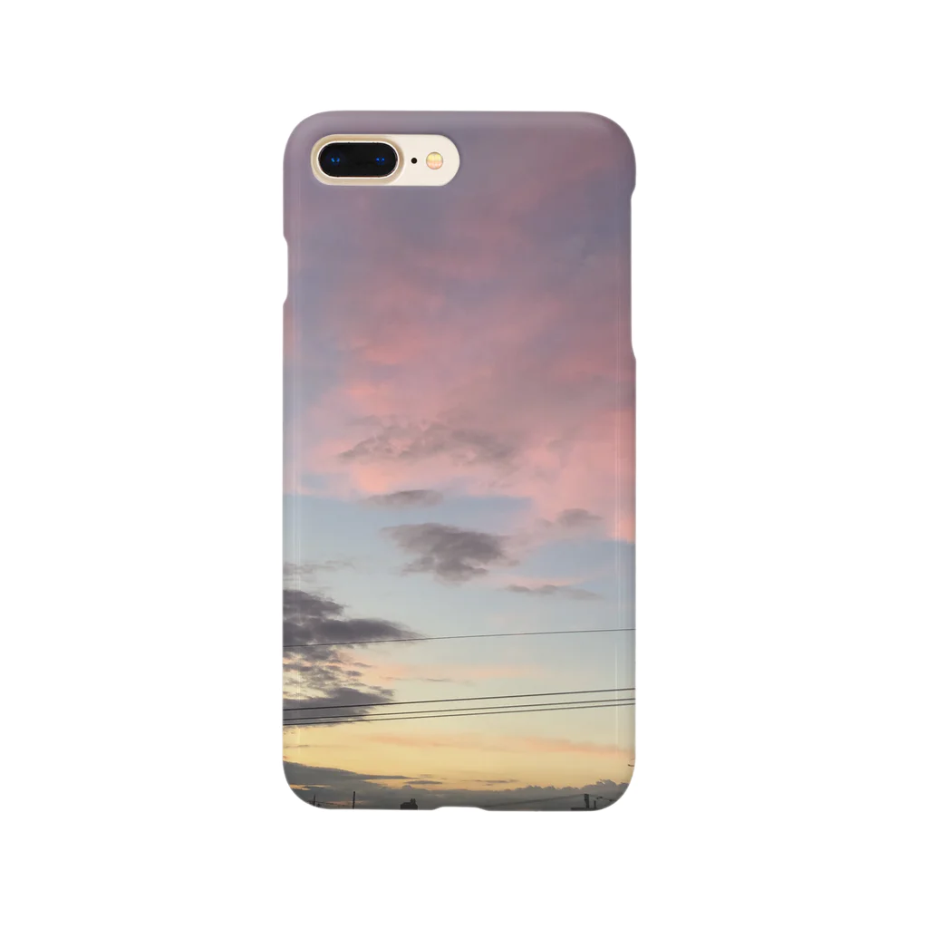 iamiの秋　夕暮れ空 Smartphone Case