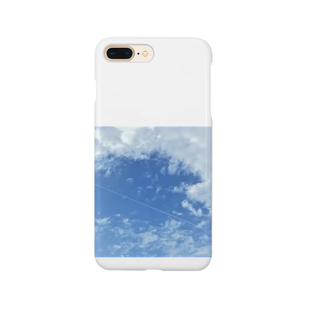 kazamukiの飛行機雲 Smartphone Case