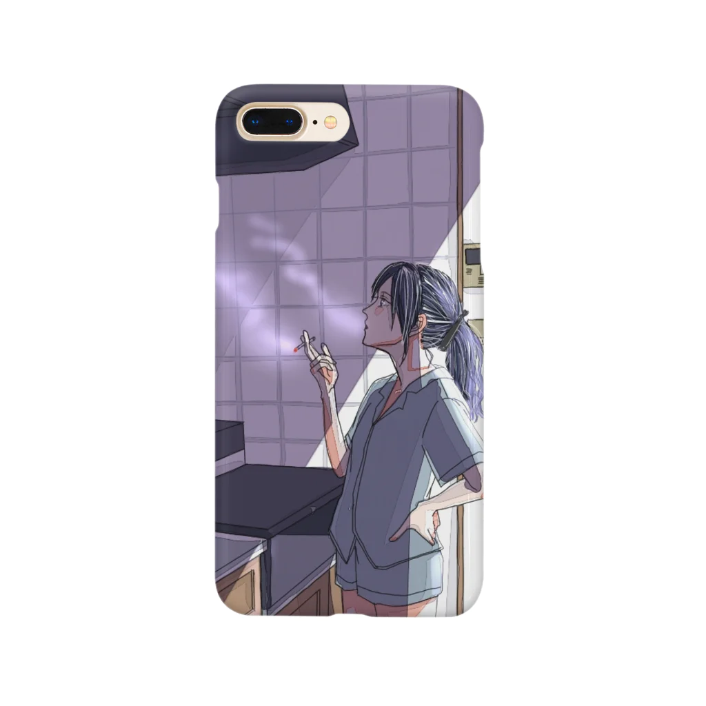 symの朝の一服ちゃん Smartphone Case