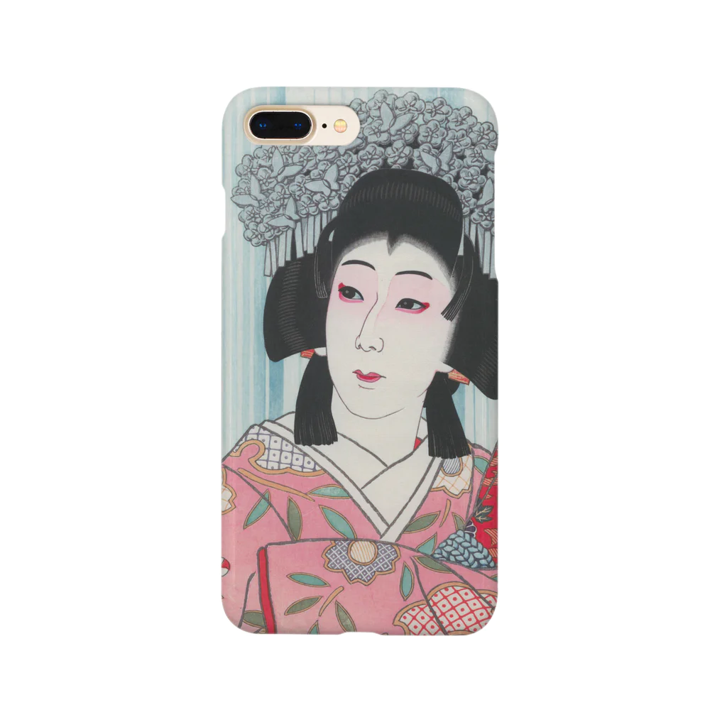 世界の絵画アートグッズの川瀬巴水《中村芝翫 雪姫》  Smartphone Case