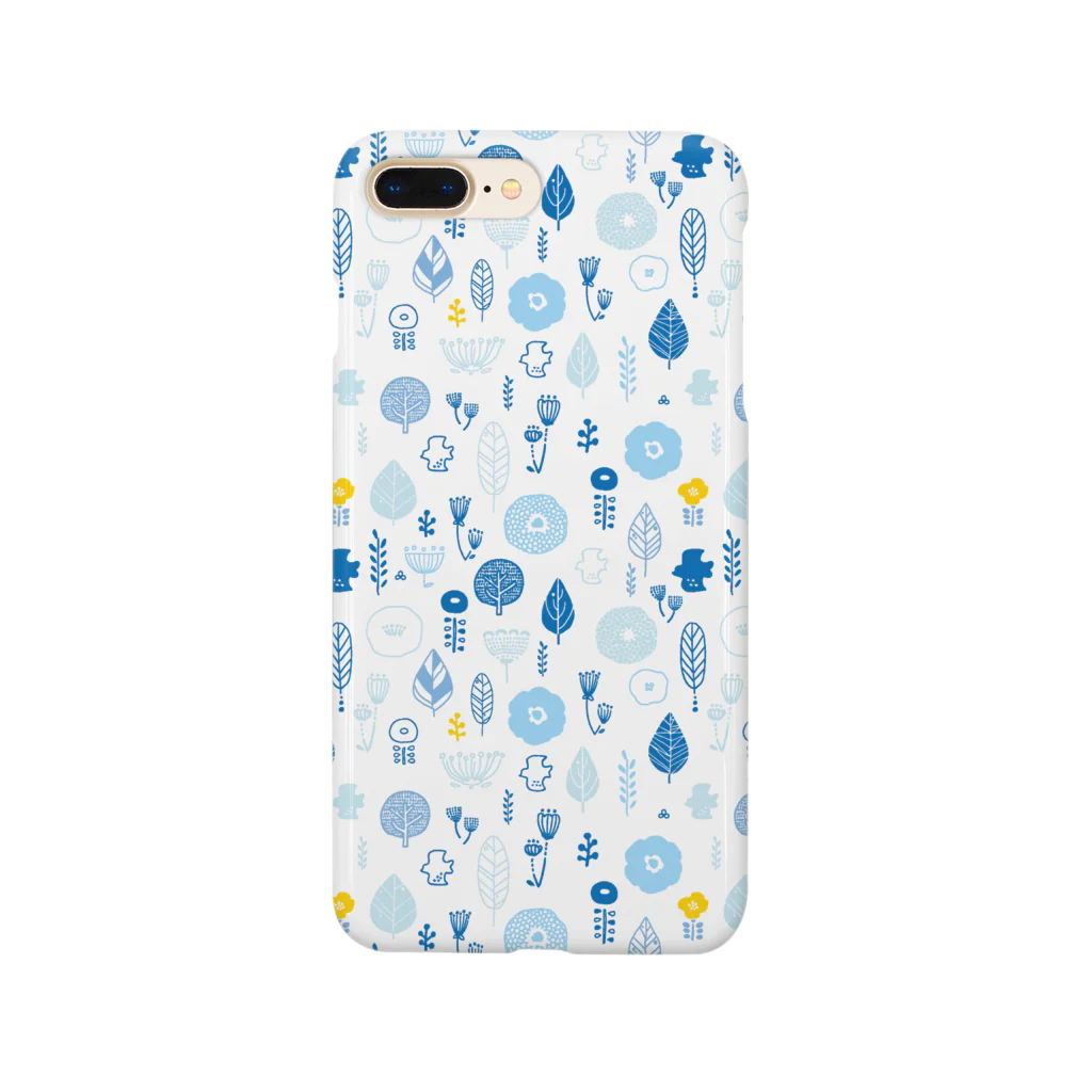 hughieのscandinavian blue Smartphone Case