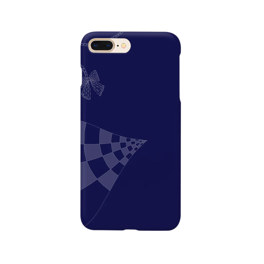 あみめのサーカスのリボンとブルー Smartphone Case