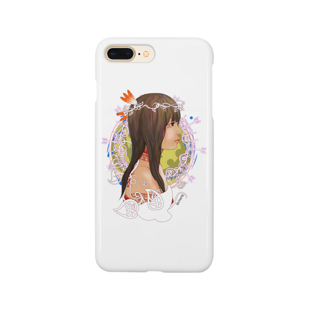 かざあなのアメリカ大陸の少女B Smartphone Case