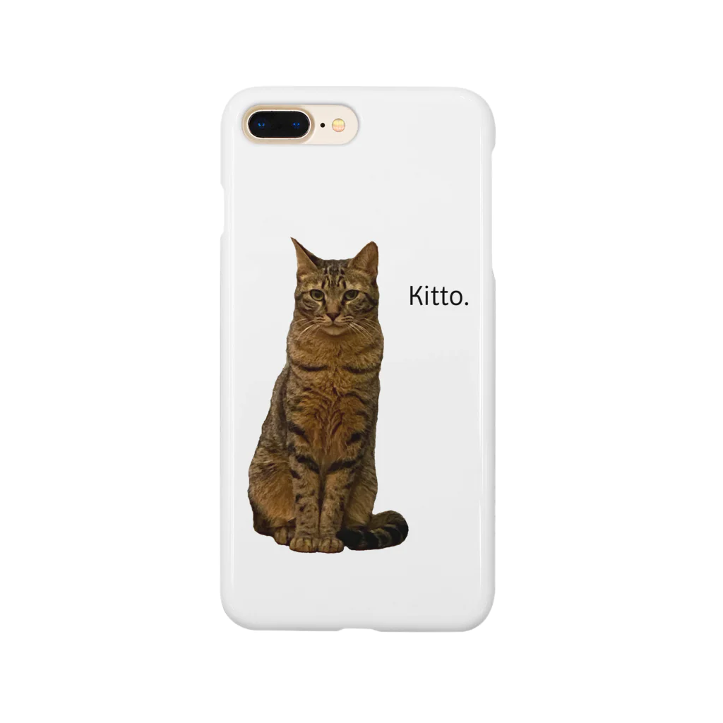 猫カフェ ぶぅたんグッズショップのおすましキトくん Smartphone Case