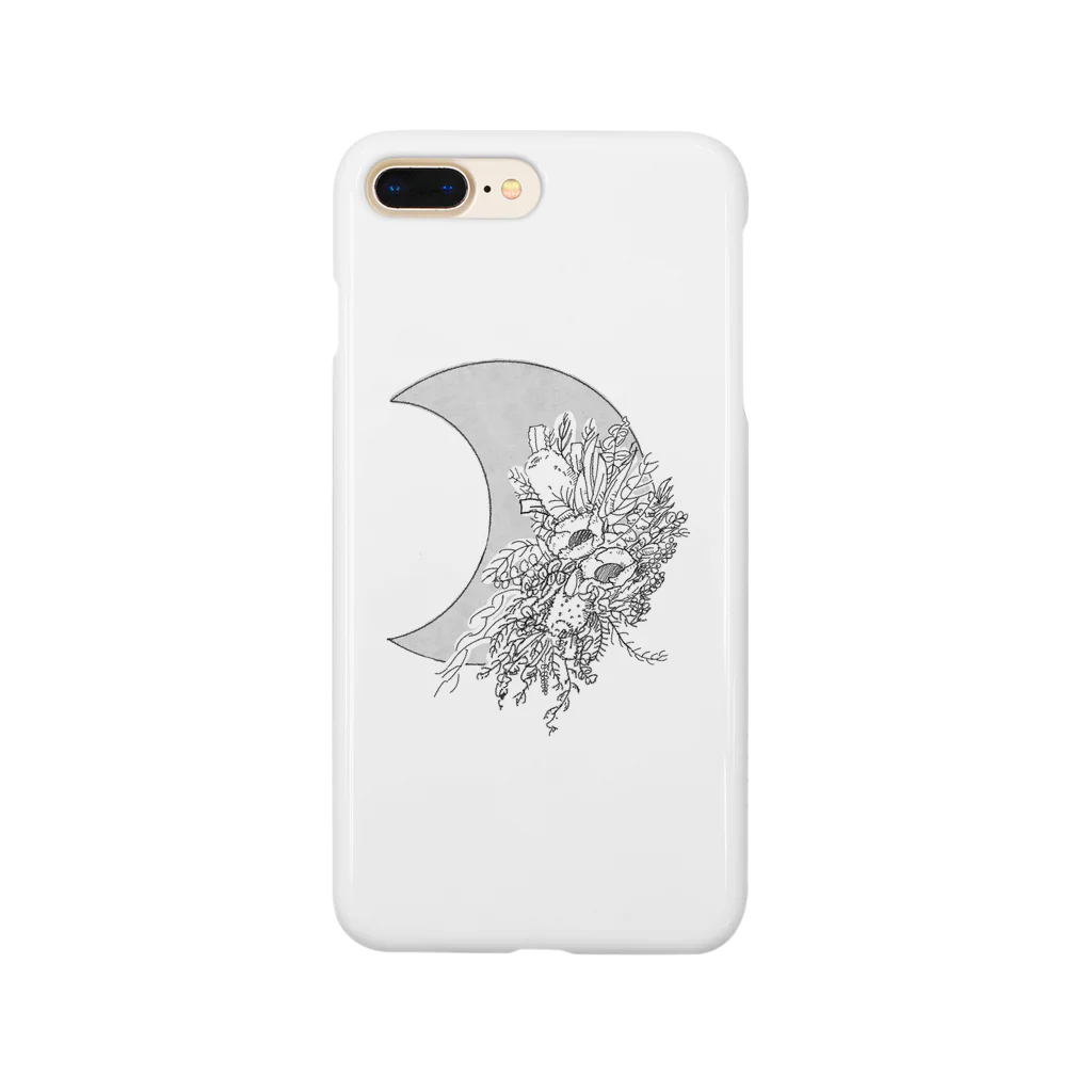 イチボクイッソウの月と花② Smartphone Case