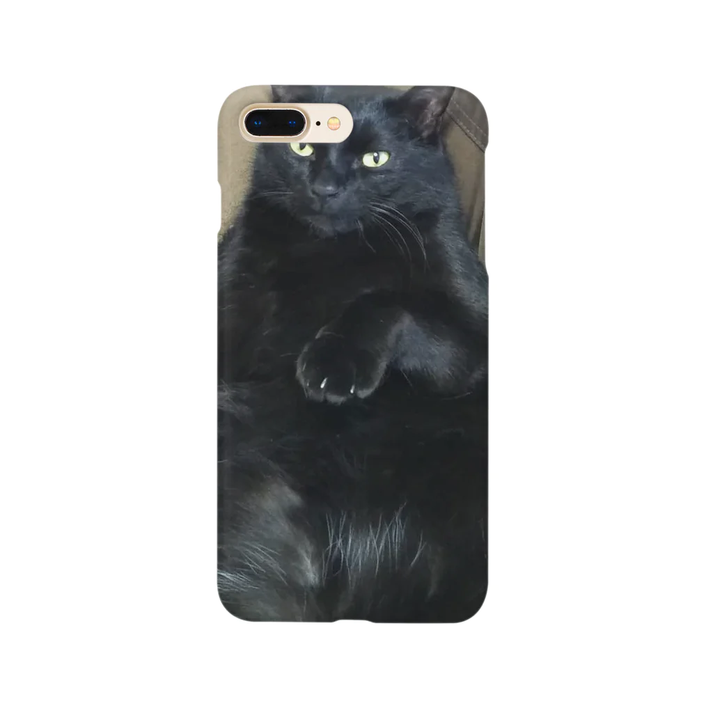 saachan1の神社にいた猫福ちゃん Smartphone Case