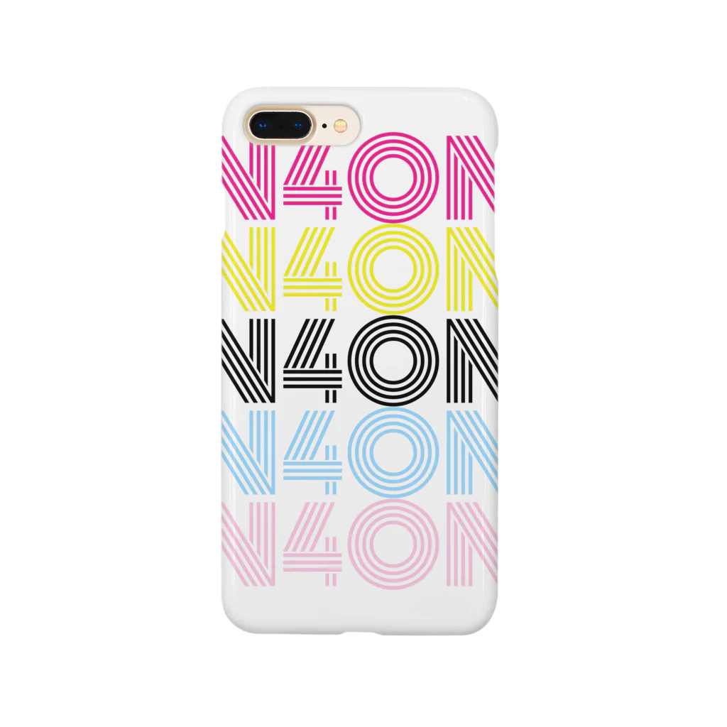 N4ON / ねおんらいとの超おしゃれN4ONロゴ入りデザインスマホケース【N4ONグッズ】 Smartphone Case