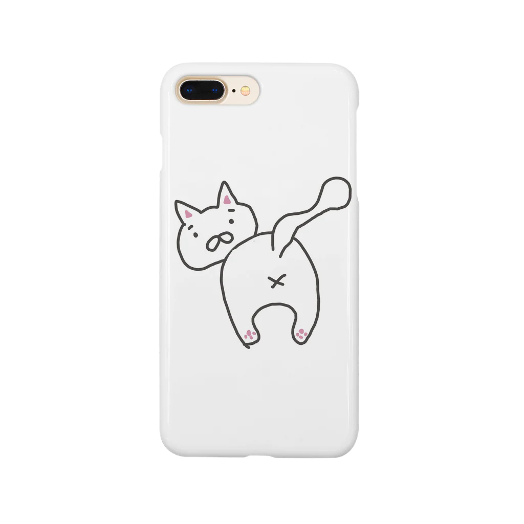 (~ みゆう 'ω' )~のはずかしいねこ スマホケース