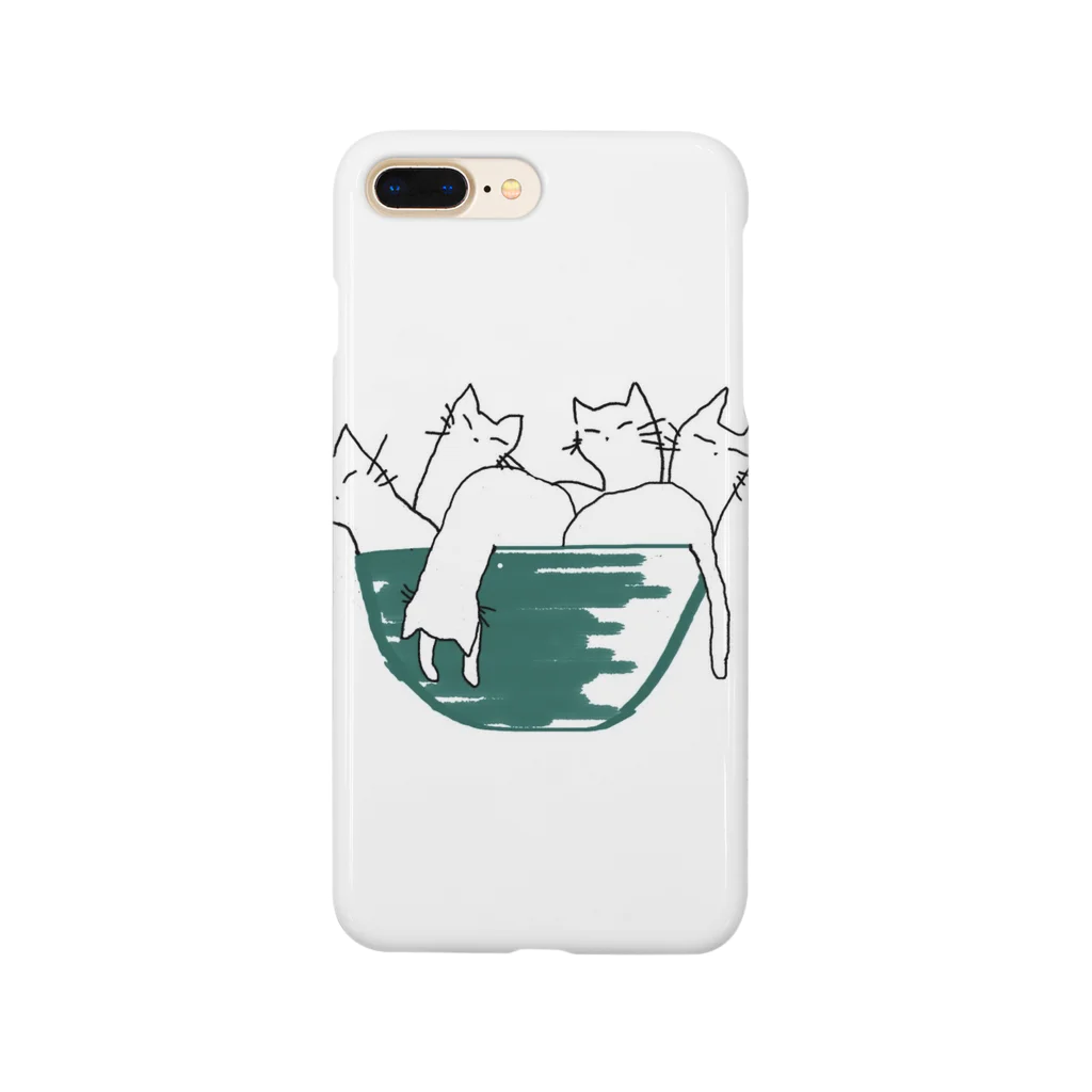 きつねこ の あとりえのneko.in.don Smartphone Case