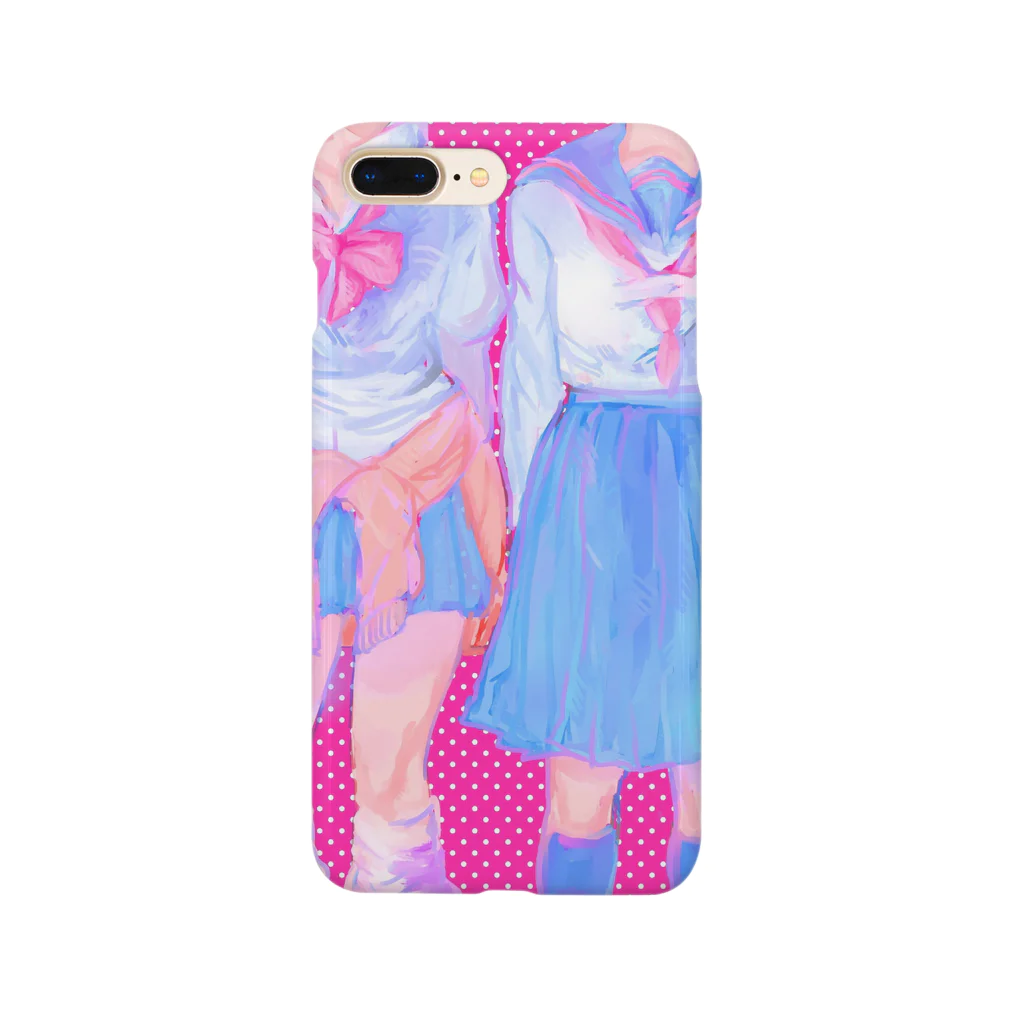 ナマモノ屋さんのせいふく女子 Smartphone Case