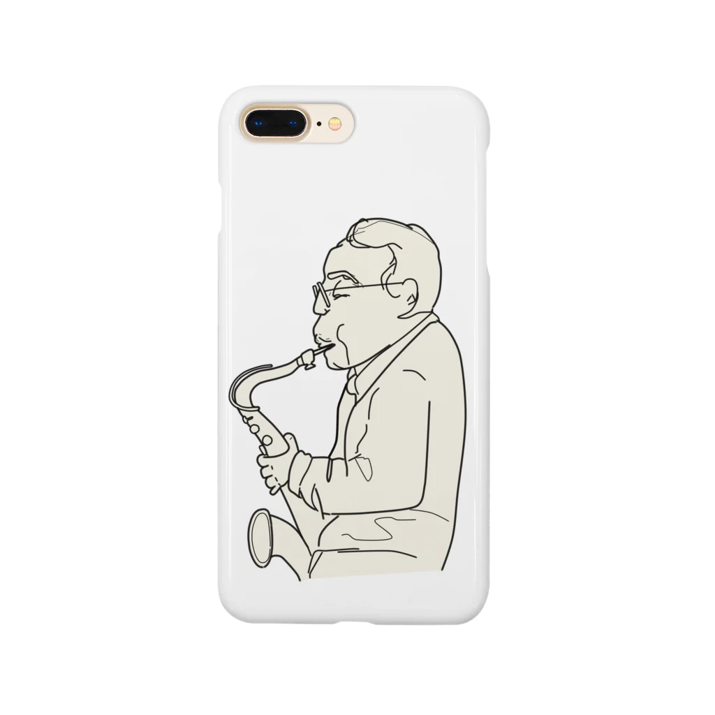 Melvilleのサックスフォーン Smartphone Case