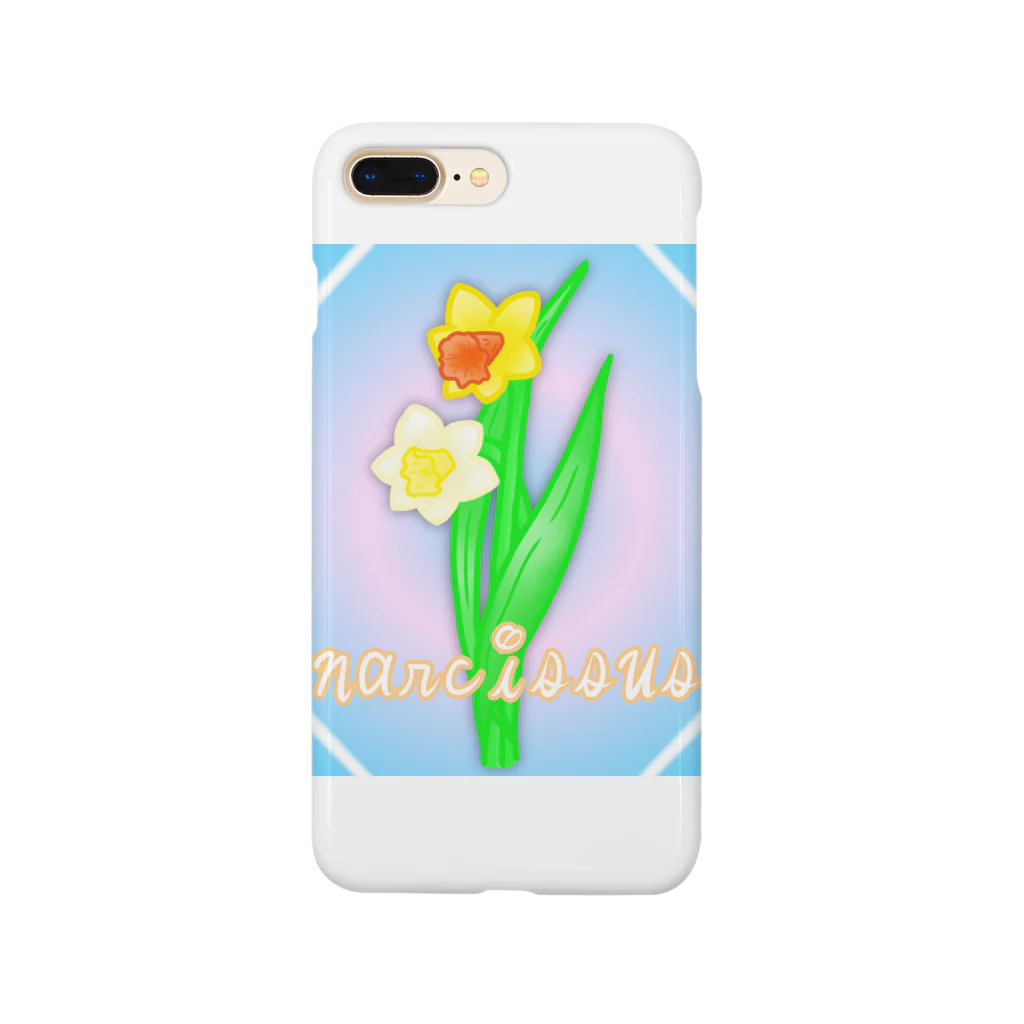 Lily bird（リリーバード）のnarcissus 水仙 Smartphone Case