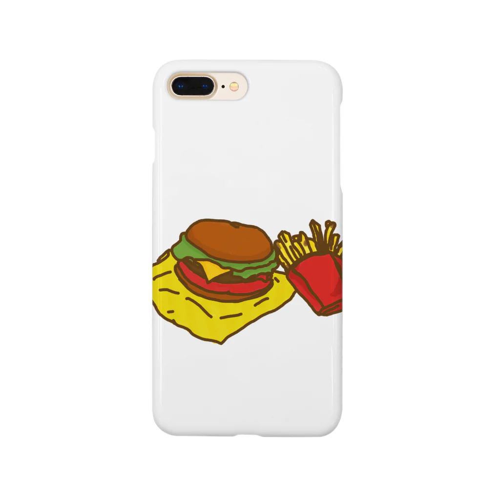 ネコックさんのネコックさんのハンバーガー Smartphone Case