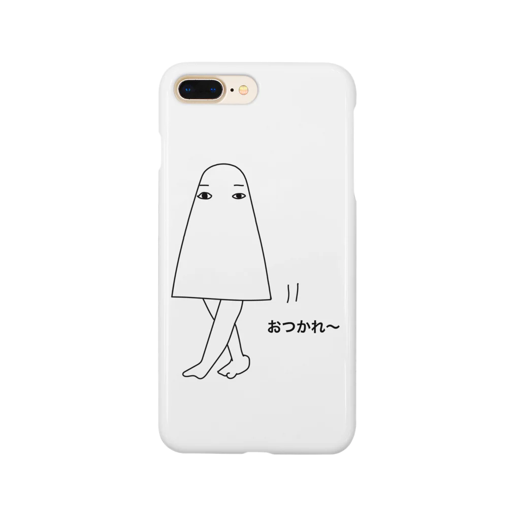 難病アートcaféの世界最古のゆるキャラ？メジェド様 Smartphone Case