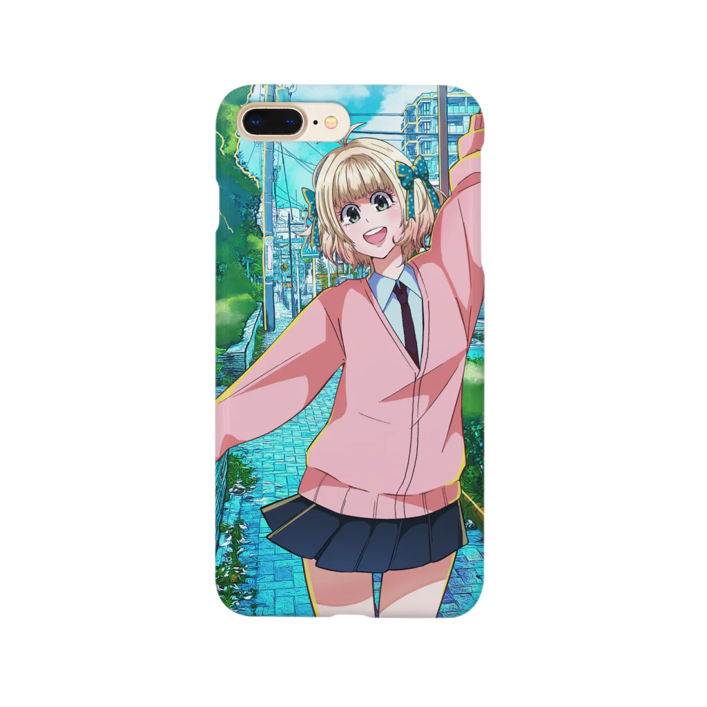 osusowakeの新学期の女の子 Smartphone Case