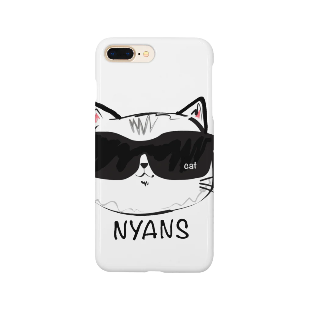 動物愛護団体NYANSのサングラス NYANS Smartphone Case