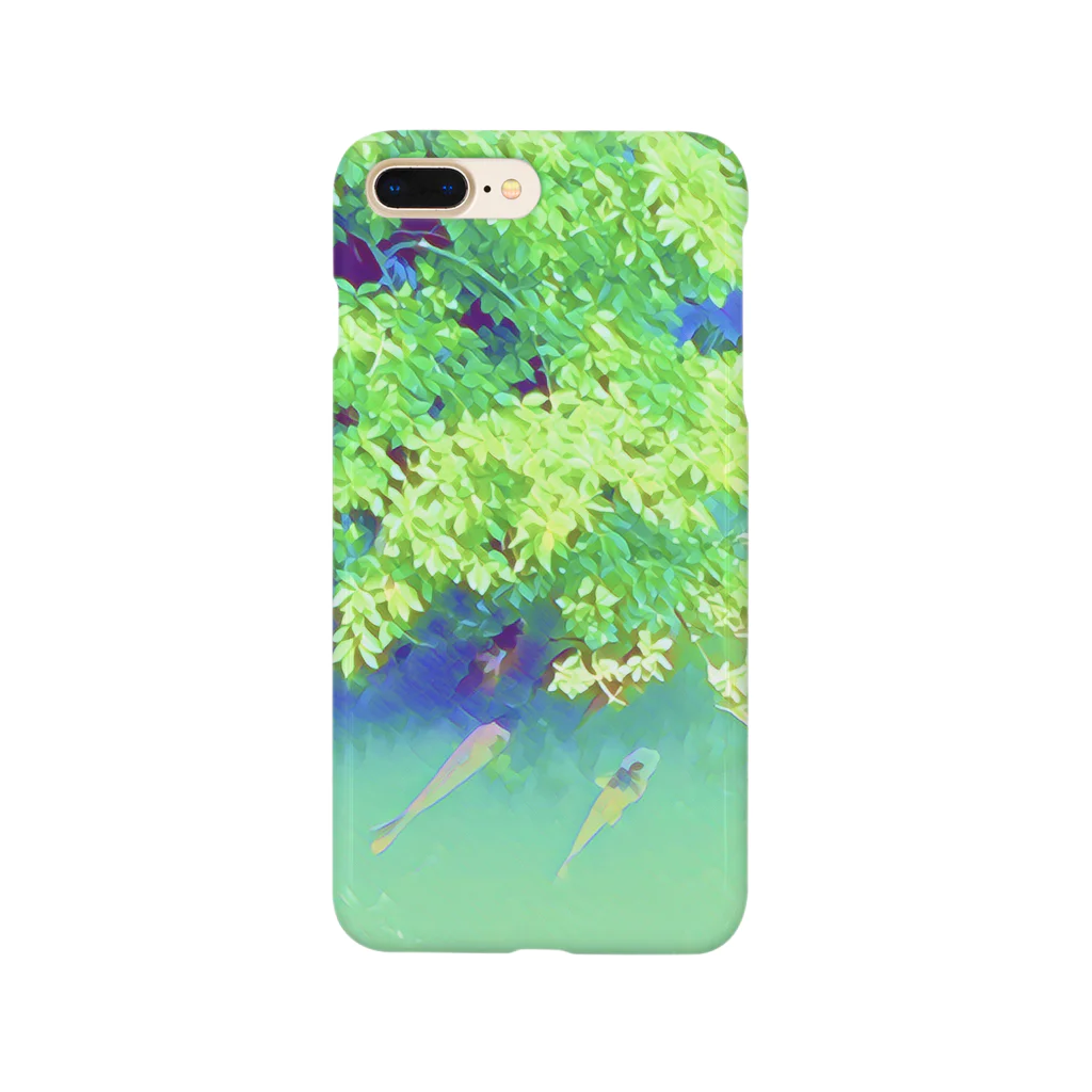 琴璃屋の鴨川の風景(埼玉県) Smartphone Case