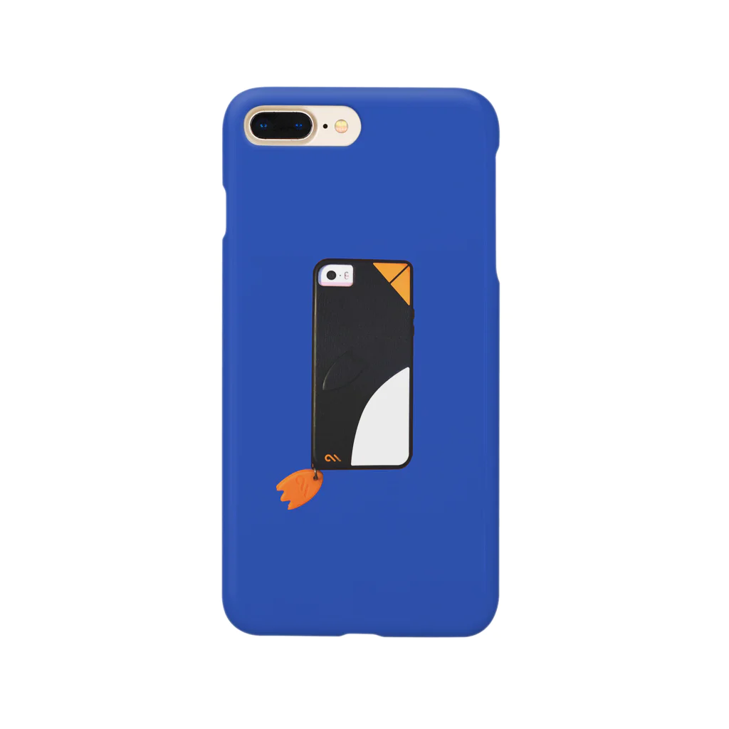 塩ペンギンのお気に入りペンギンスマホケースのスマホケース Smartphone Case