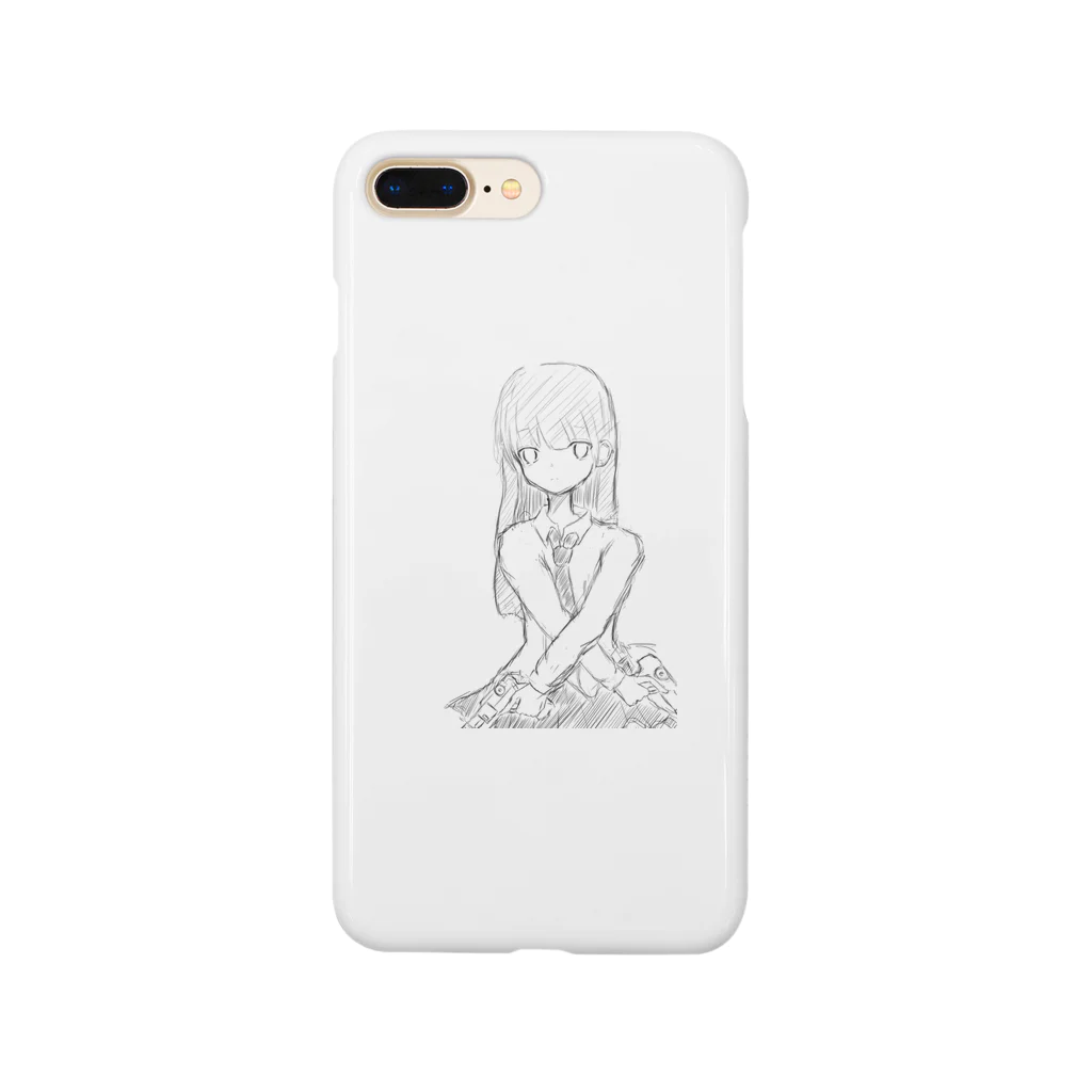 pomeranian_の拳銃少女 Smartphone Case