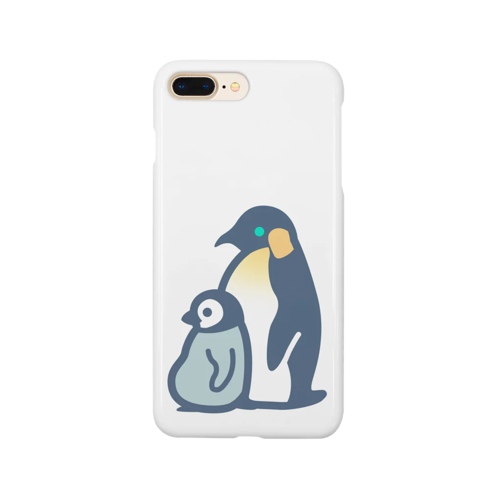 かわずやのぺんぎんのおやこ（カラー） Smartphone Case