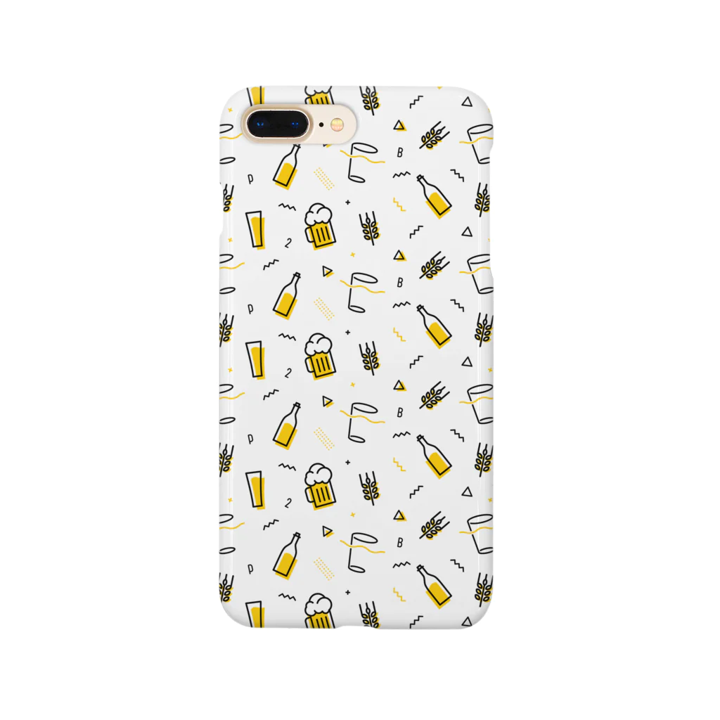 P2B Hausのビール モノグラム Smartphone Case