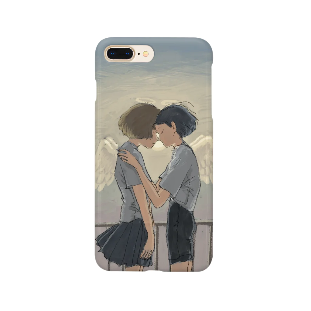 白湯の天使ふたり Smartphone Case