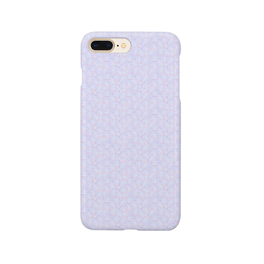 つまみ細工漣の菫桜 Smartphone Case