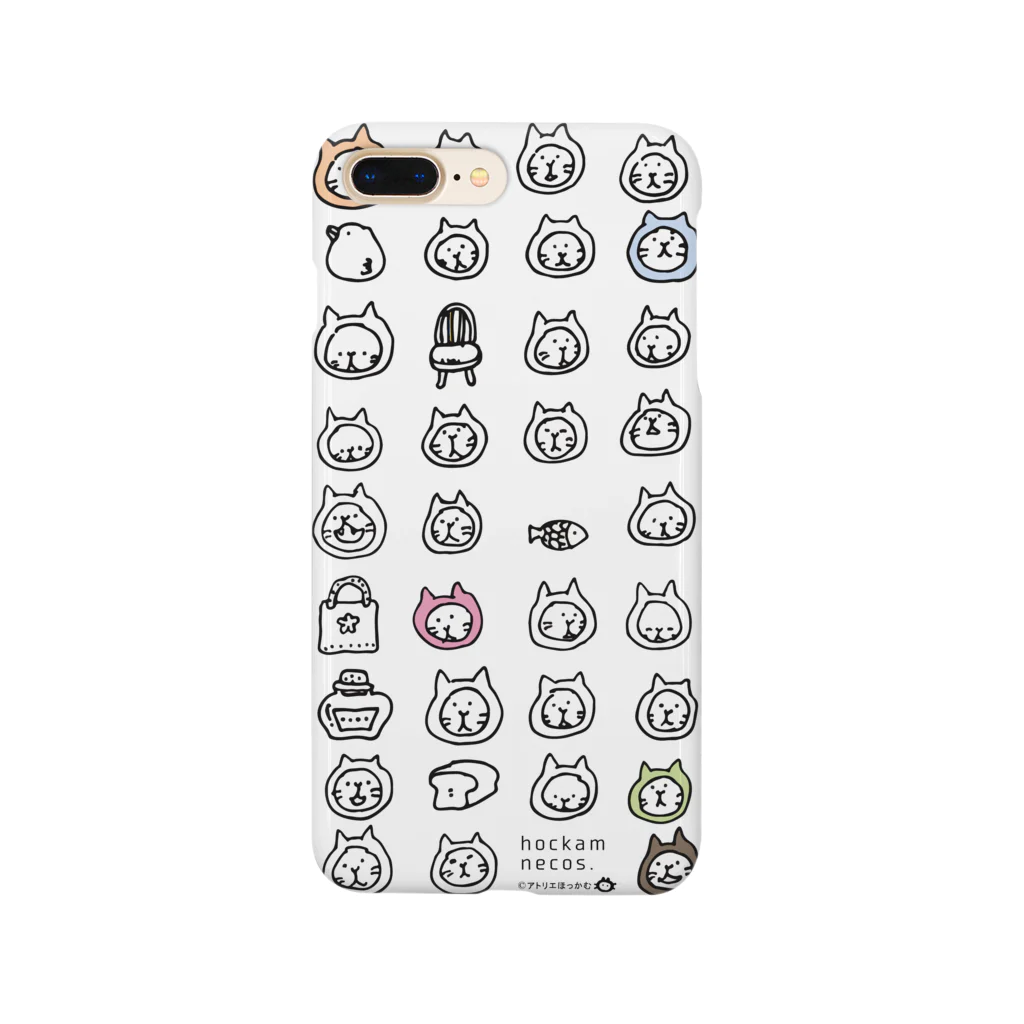 ほっかむねこ屋（アトリエほっかむ）のほっかむねこず Smartphone Case