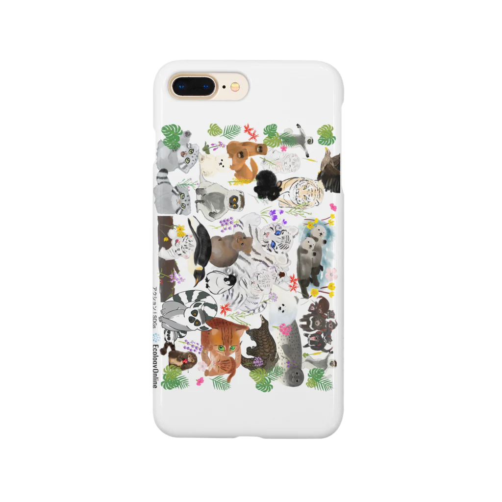 EcologyOnline（エコロジーオンライン）のぎゅぎゅっと絶滅危惧種 Smartphone Case