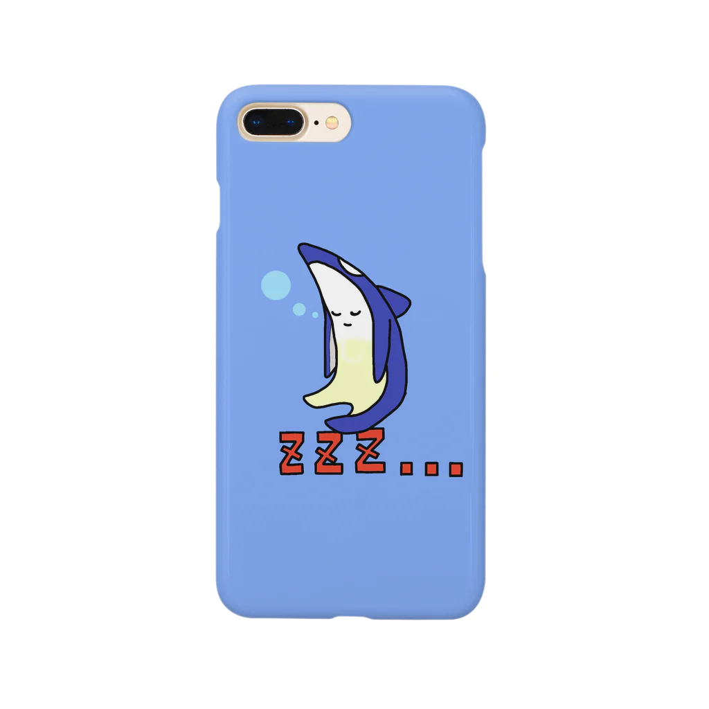 バター醤油炒め野郎のシャチ睡眠 Smartphone Case