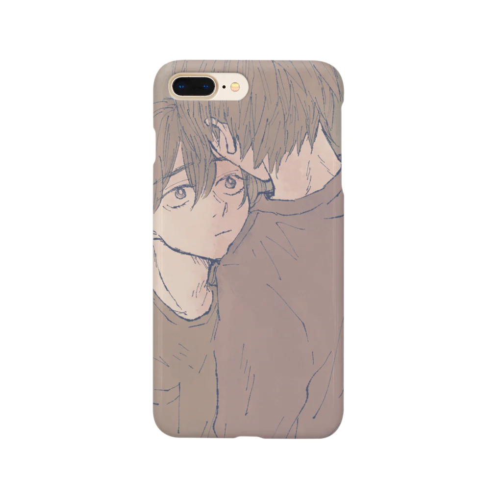 てんぷら大使館の合わない視線 Smartphone Case