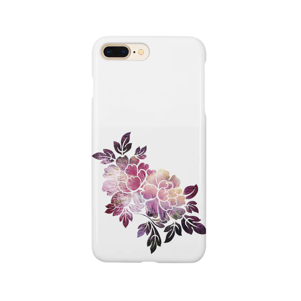 Fragmented Realities のPeonies Smartphone Case